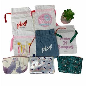Cosmetic Make Up Bag Bundle Sephora & Ispy